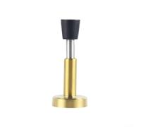Fermaporta idraulico in acciaio inox resistente con tampone retrattile telescopico per evitare danni alla porta (ottone)
