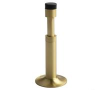 Fermaporta idraulico in lega di rame e gomma per riduzione del rumore e protezione delle pareti, due metodi di installazione (rame-oro)