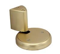 Fermaporta in acciaio inossidabile 304 resistente da 1 pezzo - Supporto for porta silenzioso con montaggio a parete, idea durevole for casa, ufficio e altro ancora(Gold)