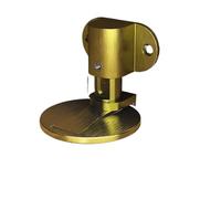Fermaporta in acciaio inossidabile antiperforazione, fermaporta magnetico resistente, invisibile for pavimento del bagno, mobili Per Hotel, Soggiorni(Yellow bronze)