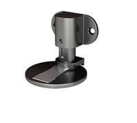 Fermaporta in acciaio inossidabile antiperforazione, fermaporta magnetico resistente, invisibile for pavimento del bagno, mobili Per Hotel, Soggiorni(Metallic black)