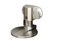 Fermaporta in acciaio inossidabile antiperforazione, fermaporta magnetico resistente, invisibile for pavimento del bagno, mobili Per Hotel, Soggiorni(Green bronze)
