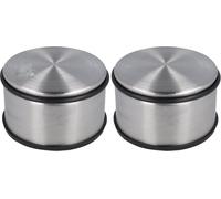 Fermaporta in Acciaio Inox | Fermaporta Rotondo Con Peso Proprio Di 1,8 Kg | Ane