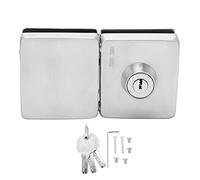 Fermaporta in acciaio inox, finitura spazzolata lucida, materiale durevole, colonna di solidità rinforzata, protezione della guarnizione per stabilità della porta, compatto e leggero
