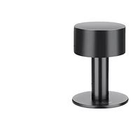 Fermaporta in acciaio inox Non perforazione addensare Fermaporta in gomma for pavimento Muto da parete Collision Hardware 60mm Altezza 1 Pz