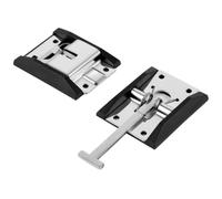 Fermaporta in Acciaio Inox per Furgone e Camion, Carico Sicuro | Resistente alla Corrosione e Intemperie, Finitura Zincata, per Porte Merci e Baie di Carico