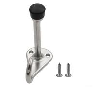 Fermaporta in acciaio inox progettato per un funzionamento a basso rumore e una forza di tenuta affidabile su pavimenti duri e moquette