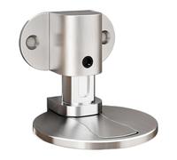 Fermaporta in acciaio inox, resistente cuneo per una maggiore stabilità, design antiscivolo, ideale per uso domestico e ufficio, protezione per pavimenti resistente, facile da installare