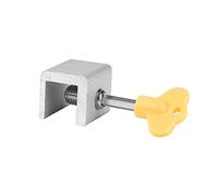Fermaporta in alluminio per finestre, Serrature for porte scorrevoli con chiave regolabili in lega di alluminio 30-60x25x25mm for l'ufficio della camera da letto(30x25x25mm)