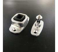 Fermaporta in alluminio per furgoni e camion, design resistente e antiruggine, per mantenere la posizione della porta (gambe alte medie)