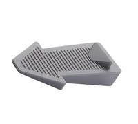 fermaporta in antiscivolo - 3,74x1,77x0,59 pollici, antiscivolo Ba Nessuna perforazione Porte riutilizzabili Tappi di sicurezza Tappi per porte da pavimento per la casa pavimenti