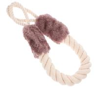 Fermaporta in Cotone Corda, Protezione Anti-Scoppio per Dita e Zampe | Impedisce che Porte Si Chiudano Violentemente, per Ragazzo Ragazza e Animali Domestici, Colore Beige