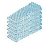 Fermaporta in Gomma di alta qualità, 6pcs Cuneo, Antiscivolo,con Altezza Regolabile,Protezioni per Porta Interne e Finestre Casa Ufficio, trasparente