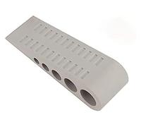 Fermaporta In Gomma Grigia E Nera