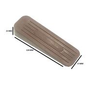 Fermaporta In Gomma Grigia Per Finestra Confezione Da 24