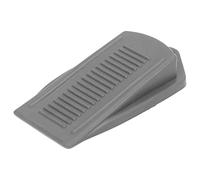 Fermaporta in Gomma Grigia, Supporto per Porta Flessibile Impilabile a Cuneo Senza Cuneo per Porta Resistente per Moquette, Spazi della Porta e Prevenire i Bloccaggi (Grigio)