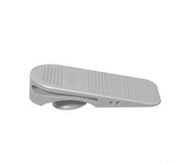 Fermaporta in gomma PU, antiscivolo, per la sicurezza dei bambini (grigio)