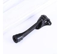 Fermaporta in lega di zinco con base in gomma antiscivolo per una presa efficace della porta e una chiusura silenziosa (nero)