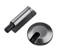 Fermaporta in lega di zinco con caratteristiche antivento per un uso tranquillo