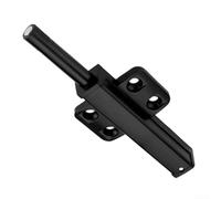 Fermaporta in metallo con finitura patina naturale e montaggio di precisione, per una perfetta integrazione in interni moderni (nero)