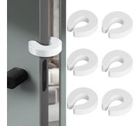 Fermaporta in morbida schiuma EVA, confezione da 6 fermaporta di sicurezza per protezione contro i pizzichi, 9,6 x 9,5 x 1,5 cm, antiscivolo, per ufficio e casa