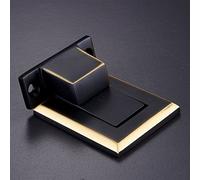 Fermaporta in ottone Punch Free Supporto magnetico invisibile for porta Riscaldamento a pavimento Paraurti for porte Catch Free Tapes 1Pcs(SB)