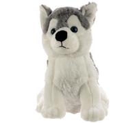 Fermaporta in peluche cane Husky Cm. 26x14x16