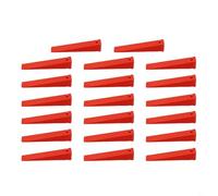 Fermaporta in plastica, 20 pezzi, cunei di livellamento antiscivolo con impugnatura testurizzata per installazione di porte e finestre, posizionamento mobili e livellamento del pavimento