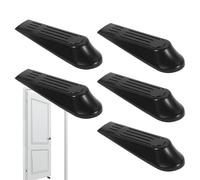 Fermaporta in , set da 5 pezzi con protezione dagli urti e sicurezza a prova di bambino, blocco porta d'ingresso con forma a , per bambini animali domestici famiglia balcone capannone