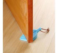 Fermaporta in silicone a forma di foglie, anti-piega, blocco di sicurezza per bambini, cuneo in gomma morbida per uso domestico e ufficio, verde, blu, giallo
