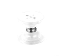 Fermaporta in silicone con forte base magnetica per un posizionamento sicuro della porta (bianco)