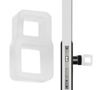 Fermaporta in silicone, fermaporta in silicone, fermaporta in silicone per protezione da parete, paraurti per porta, cancellazione del rumore, per lettura, lavoro, studio, dormitorio, camera da letto