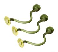 Fermaporta in silicone per lavatrice, 3 pezzi, rosa, verde, blu (verde) | Mantiene la porta socchiusa, previene la circolazione dell'aria fresca, blocca l'odore di umidità, facile ventilazione