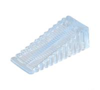 Fermaporta in silicone per porte interne, in gomma antiscivolo, senza fori, fermo di sicurezza per camera da letto, bagno e soggiorno (L)