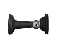 Fermaporta in silicone senza trapano for la protezione delle pareti della camera da letto(Black)