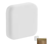 Fermaporta in silicone trasparente rotondo da parete | fermaporta più forte | tappo per porta a baldacchino | anti-collisione | per parete, frigorifero, armadietti