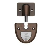 Fermaporta invisibile antivento con design anti-collisione, materiale ABS resistente, facile installazione per bagno, camera da letto e protezione per pareti interne, verde