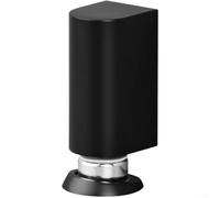 Fermaporta invisibile resistente con corpo in lega di zinco e magnete ad alta resistenza per un posizionamento affidabile della porta senza installazione permanente (nero)