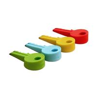 Fermaporta Jumbo 4 pezzi fermaporta in silicone con foro rotondo chiave guardia di sicurezza ferma cuneo design inclinato for cucitura