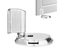 Fermaporta magnetica - protezione antivento - fermaporta ad alte prestazioni | Forte fermata magnetica | protezione da parete silenziosa e stretta dispositivo di blocco porta moderno per ufficio casa