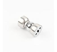 Fermaporta magnetici Mini fermaporta ultra corto in acciaio inossidabile Supporti nascosti Raccordo hardware for pavimento con viti 5,6 cm 1 pezzo