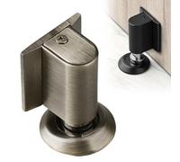 Fermaporta magnetico, 2026, nuovo fermaporta in metallo per montaggio a pavimento, per la parte inferiore della porta, montaggio a parete, resistente supporto magnetico per mantenere le porte aperte