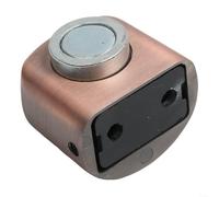 Fermaporta magnetico a base di aspirazione, realizzato in robusta lega di zinco per un uso duraturo (bronzo rosso)