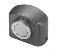 Fermaporta magnetico a base di aspirazione, realizzato in robusta lega di zinco per un uso duraturo (grigio)
