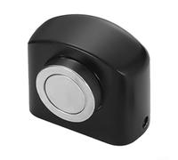 Fermaporta magnetico a base di aspirazione, realizzato in robusta lega di zinco per un uso duraturo (nero)