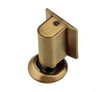 Fermaporta magnetico a ventosa per pavimento, installazione un must per le case moderne (bronzo giallo)