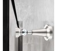 Fermaporta magnetico ammortizzante idraulico in acciaio inox per varie applicazioni domestiche e uffici (B)