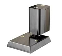Fermaporta magnetico antivento ampiamente compatibile, si regola facilmente senza fori nei mobili (grigio)
