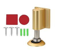 Fermaporta magnetico, antivento, auto-restringimento, forte adsorbimento, adatto per piastrelle, legno, laminato, cucina, bagno, camera da letto (oro spazzolato)