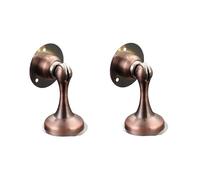 Fermaporta magnetico, Aspirazione magnetica for porta in acciaio inossidabile, forte e senza fori, spessa, anticollisione, silenziosa, anti-collisione, invisibile, for interni(Red)